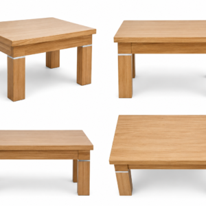 Mesa de Comedor Moderna en Madera Natural
