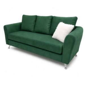 Sofá 3 Cuerpos Premium – Verde Inglés