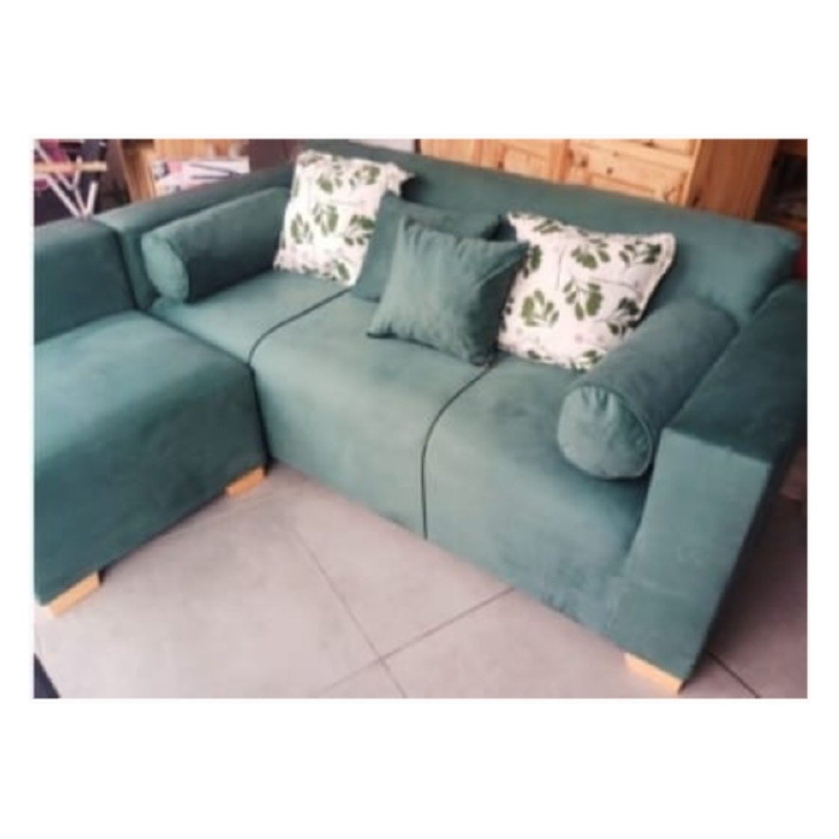 Sillón Simona de tres cuerpos con camastro